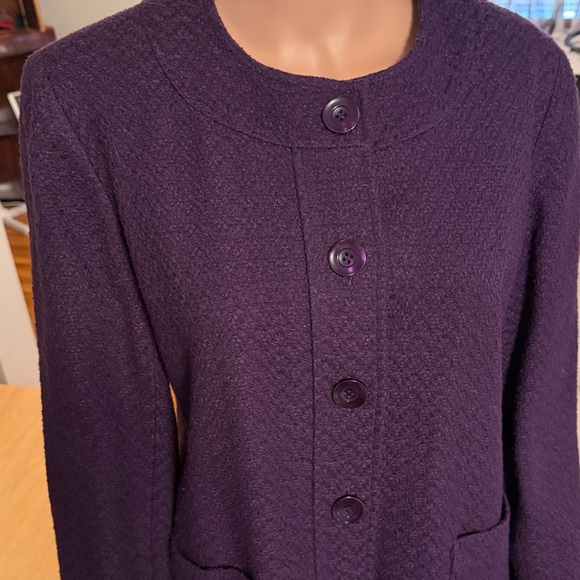 Appleseed's Jackets & Blazers - Button-Front Jacket approx 24” shoulder to bottom. Approx 15” pit to pit